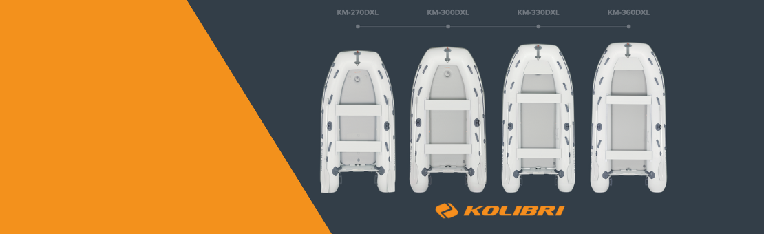 Canoes motorisables de la marque KOLIBRI